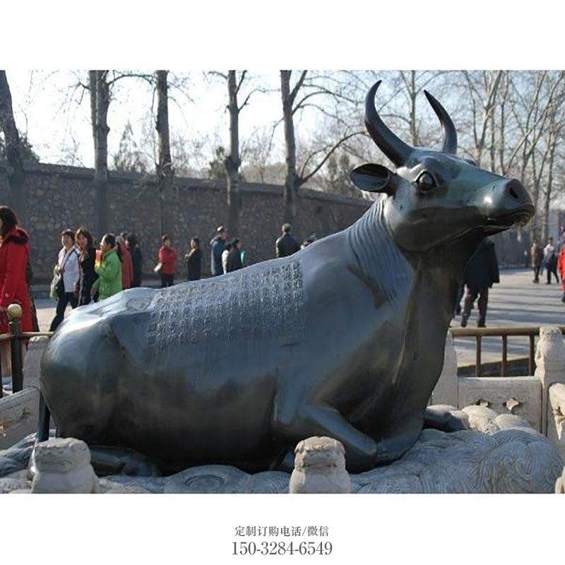 黄牛雕塑工艺 城市广场动物牛雕塑提供 景区黄牛雕塑优选